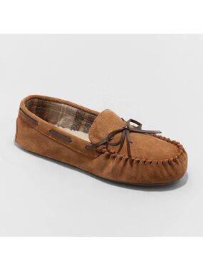 NEW Boy’s Goodfellow & Co Chestnut Moccasin Slippers